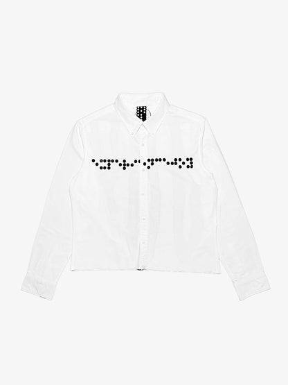 Braille Button--Up