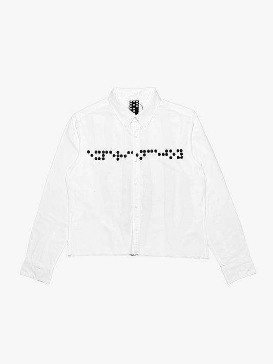 Braille Button--Up