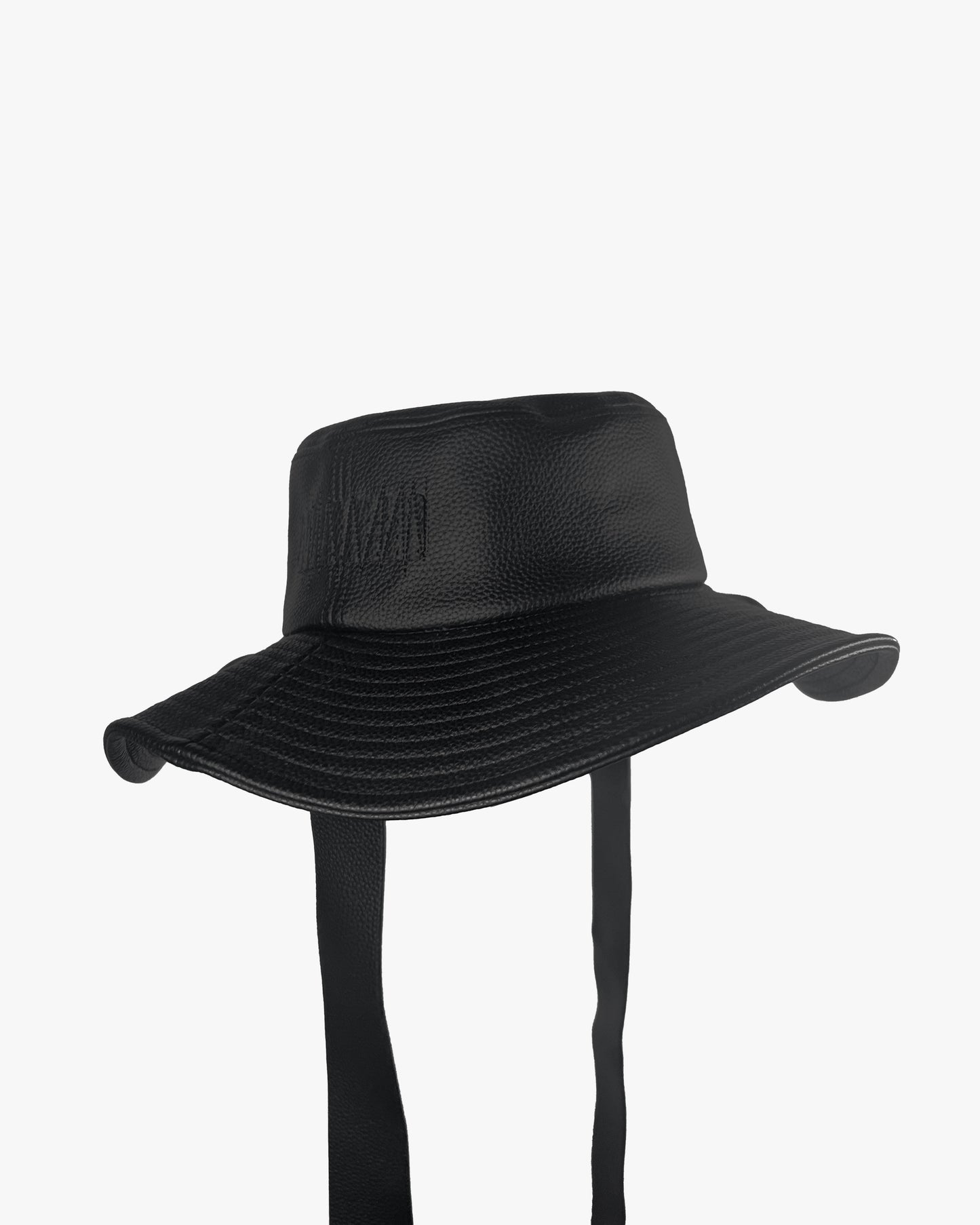 Faux Leather Hat